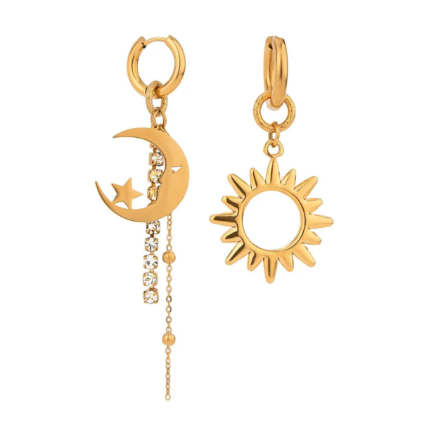 Day & Nocturne Charm Earrings