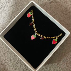 Strawberry Charm Bracelet