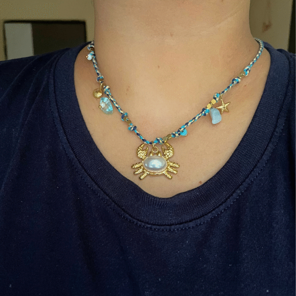 Pearl Crab Necklace - Image 2