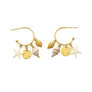 Ocean Charm Earring