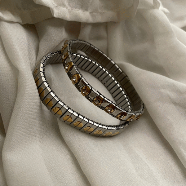 Mixed Metal Bracelets - Image 3